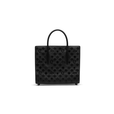 CHRISTIAN LOUBOUTIN PALOMA S MEDIUM LOUBINTHESKY BLACK BAG 3195275B253 (30*26*14cm)